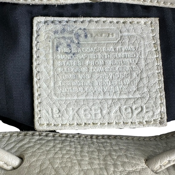 Genuine Vintage COACH 4925 Off White Small Leather Backpack Rucksack main image 13